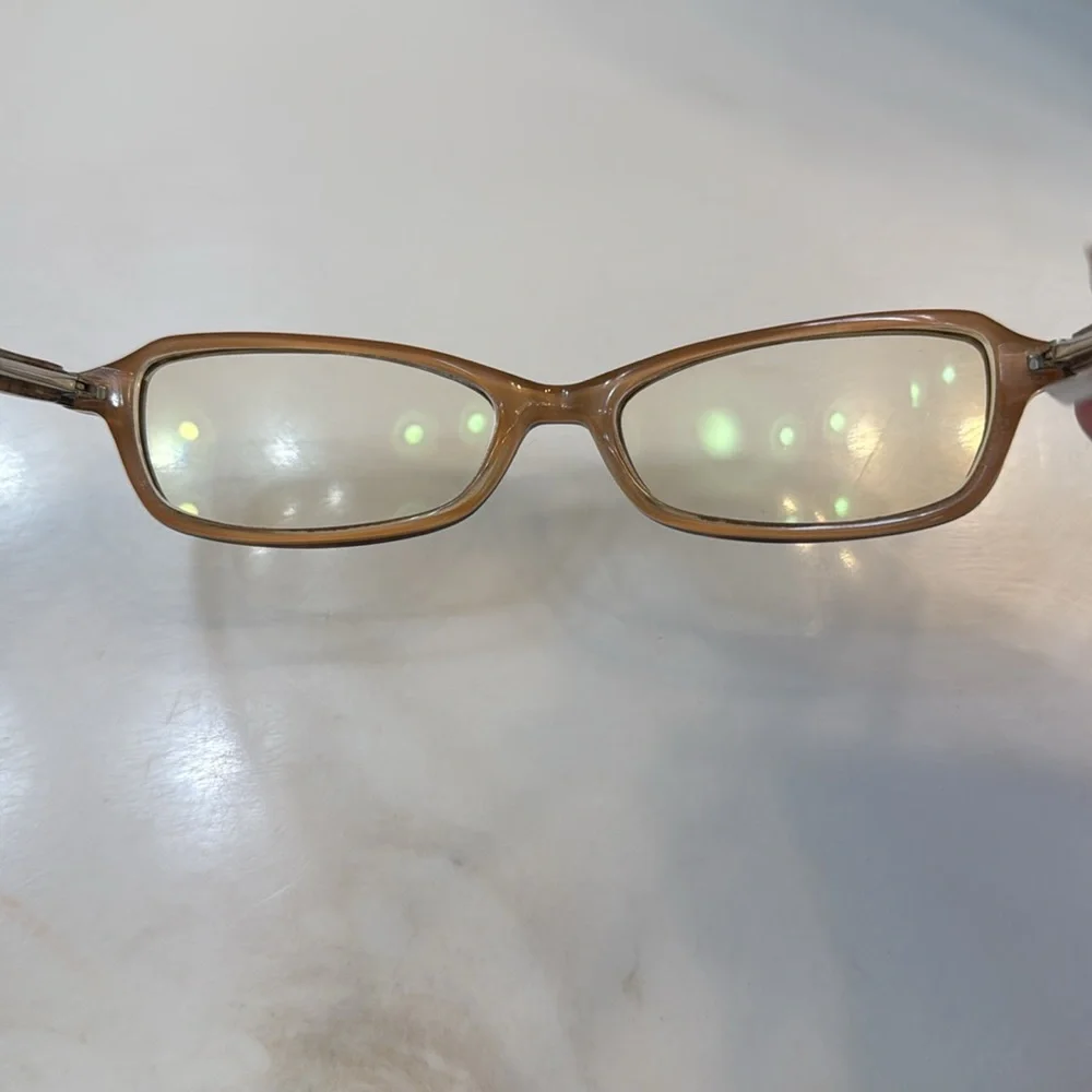 Coach Lizzie tortiseshell small rectangular eyeglasses  size 135 women’s petite